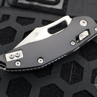 Microtech Stitch RAM LOK Knife- Black Fluted Aluminum Handle- Apocalyptic Part Serrated Blade 169RL-11 APFL