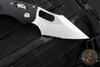 Microtech Stitch RAM LOK Knife- Black Fluted G-10 Handle- Stonewash Part Serrated Blade 169RL-11 FLGTBK
