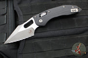 Microtech Stitch RAM LOK Knife- Black Fluted G-10 Handle- Apocalyptic Full Serrated Blade 169RL-12 APFLGTBK