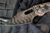 Marfione Select Stitch RAM LOK Knife- Live Wire Carbon Fiber Handle- Baker Forge CopperMai Elite Damascus Blade- Bronze Backstrap 169RL-16 MS2