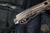Marfione Select Stitch RAM LOK Knife- Live Wire Carbon Fiber Handle- Baker Forge CopperMai Elite Damascus Blade- Bronze Backstrap 169RL-16 MS2