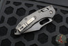 Microtech Stitch RAM LOK Knife- Fluted Carbon Fiber Handle- Black DLC Blade 169RL-1 DLCTFLCFS