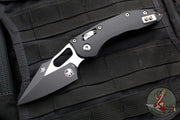 Microtech Stitch RAM LOK Knife- Black Fluted G-10 Handle- Black Blade 169RL-1 FLGTBK