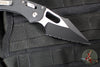 Microtech Stitch RAM LOK Knife- Black Fluted G-10 Handle- Black Full Serrated Blade 169RL-3 FLGTBK