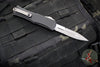 Microtech Hera II OTF Knife- MINI- Bayonet Edge- Black Handle- Apocalyptic Part Serrated Blade 1701M-11 AP