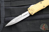 Microtech Hera II OTF Knife- MINI- Bayonet Edge- Tan Handle- Apocalyptic Blade 1701M-10 APTA