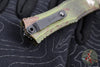 Microtech Hera II OTF Knife- MINI- Bayonet Edge- OUTBREAK Green Handle- Outbreak Black Blade 1701M-1 OBDS