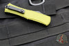 Microtech Hera II OTF Knife- MINI- Bayonet Edge- Green Handle- Black Blade 1701M-1 OD