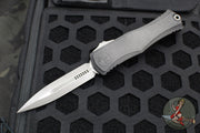Microtech Hera II XL OTF Knife- Double Edge- Apocalyptic Black Handle- Apocalyptic Blade 1702-10 APBKAP