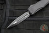 Microtech Hera II XL OTF Knife- Tactical- Double Edge- Black Handle- Black Blade 1702-1 T