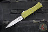 Microtech Hera II OTF Knife- MINI- Double Edge- 30TH Anniversary- OD Green Handle- Apocalyptic Blade 1702M-10 APOD 30