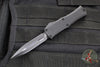 Microtech Hera II OTF Knife- MINI- Double Edge- Tactical- Black Handle- Black Plain Blade 1702M-1 T