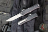 Microtech Hera II OTF Knife- MINI- Single Edge- Black Handle- Apocalyptic Blade 1703M-10 AP