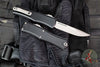 Microtech Hera II OTF Knife- MINI- Single Edge- Black Handle- Apocalyptic Blade 1703M-10 AP