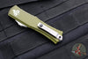 Microtech Hera II OTF Knife- MINI- Single Edge- 30TH ANNIVERSARY- OD Green Handle- Stonewash Blade 1703M-10 OD 30