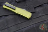 Microtech Hera II OTF Knife- MINI- Single Edge- OD Green Handle- Black Blade 1703M-1 OD