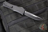 Microtech Hera II OTF Knife- MINI- Single Edge- Tactical- Black Handle- Black Blade 1703M-1 T