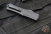 Microtech Hera II OTF Knife- MINI- Single Edge- Tactical- Black Handle- Black Blade 1703M-1 T