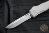 Microtech Hera II XL OTF Knife- Recurve Edge- Natural Clear Finished Handle- Apocalyptic Blade 1705-10 APNC