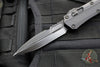 Microtech Glycon OTF Knife- Bayonet Edge- Shadow Edition- Black Handle With Black DLC Titanium Accents and Hardware- Black DLC Finished Blade 184-1 DLCTSH