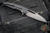 Microtech Sigil- Tactical- DLC two tone Aluminum Handle- DLC Part Serrated Edge Blade 196-2 DLCT
