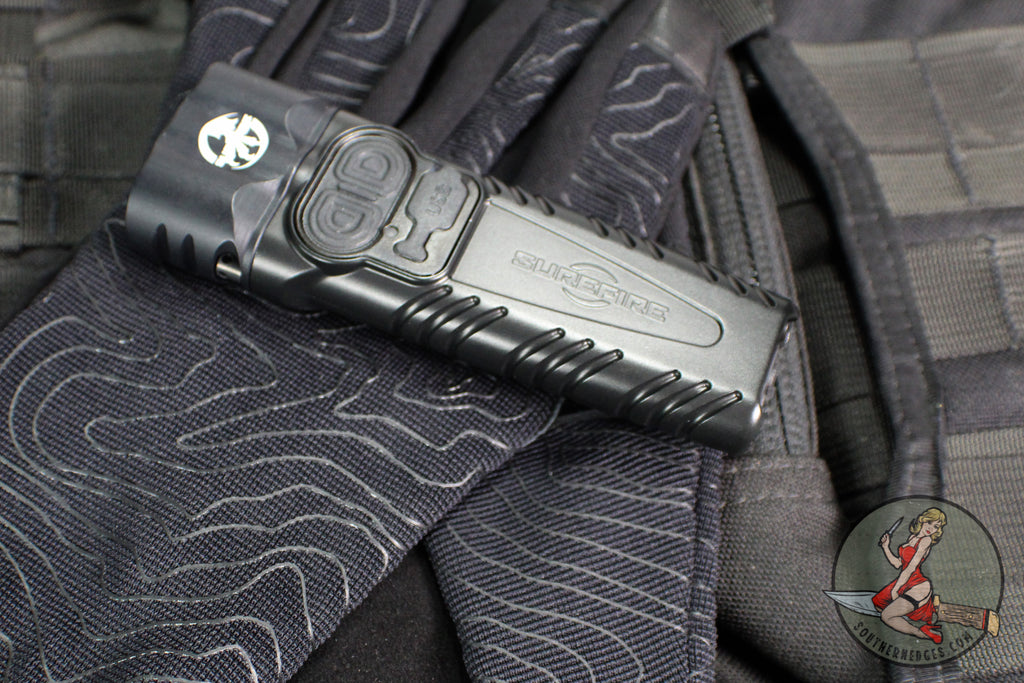 Microtech Surefire Collaboration- Stiletto Pro II Flashlight- DLC Hardware 198-DLC