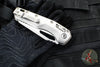 Marfione Select- M.S.I. Ram-Lok Folder- Smooth Stonewash Finished Titanium Handle- Stonewash Plain Edge Blade 210-10 MS1