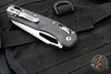Microtech Knives- M.S.I. Ram-Lok Folder- Fluted Black G-10 Handle- Apocalyptic Plain Edge Blade 210-10 APFLGTBK