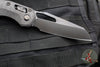 Microtech Knives- M.S.I. Ram-Lok Folder- Fluted Carbon Fiber Handle- Black DLC Finished Plain Edge Blade 210-1 DLCTFLCFS