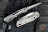 Microtech Knives- M.S.I. Ram-Lok Folder- MINI- Marfione Select- Frag Pattern Apocalyptic Finished Titanium Handle- Apocalyptic Plain Edge Blade 210M-10 APFRMS1