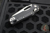 Microtech Knives- M.S.I. Ram-Lok Folder- Black Tri-Grip Injection Molded Handle- Apocalyptic Plain Edge Blade 210T-10 APPMBK