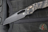 Microtech Knives- M.S.I. Ram-Lok Folder- Tiger Stripe Camo Finished Tri-Grip Injection Molded Handle- Black Apocalyptic Plain Edge Blade- Bronzed Apocalyptic HW 210T-1 APPMTSC-V4W2