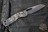 Microtech Knives- M.S.I. Ram-Lok Folder- Tiger Stripe Camo Finished Tri-Grip Injection Molded Handle- Black Apocalyptic Plain Edge Blade- Bronzed Apocalyptic HW 210T-1 APPMTSC-V4W2
