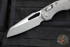 Microtech Knives- M.S.I. Ram-Lok Folder- Bull Shark Gray Tri-Grip Injection Molded Handle- Cerakoted Bull Shark Gray Plain Edge Blade- Bead Blast Hardware 210T-1 PMCBG