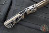 Microtech Knives- M.S.I. Ram-Lok Folder- Tiger Stripe Camo Finished Tri-Grip Injection Molded Handle- Flat Dark Earth Finished Blade And Backspacer 210T-1 PMTEC-Y6