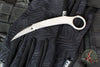 Microtech Feather Karambit Fixed Blade- Stonewash Apocalyptic Finish 215-10 APS