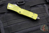 Microtech Combat Hellhound Razor OTF Knife- OD Green Handle- Apocalyptic Plain Edge Blade 219R-10 APODS