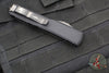 Microtech Ultratech OTF Knife- Spartan Edge- Carbon Fiber Top Handle- Black DLC Blade 223-1 DLCTCFS SN052