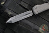 Microtech Ultratech OTF Knife- Spartan Edge- Carbon Fiber Top Handle- Black DLC Blade 223-1 DLCTCFS SN060