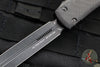 Microtech Ultratech OTF Knife- Spartan Edge- Carbon Fiber Top Handle- Black DLC Blade 223-1 DLCTCFS SN060