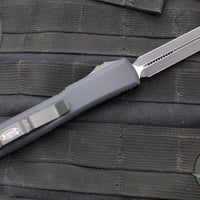 Microtech Ultratech OTF Knife- Spartan Edge- Tactical- Black Handle- Black Blade 223-1 T 2018