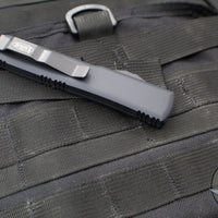 Microtech Ultratech OTF Knife- Spartan Edge- Tactical- Black Handle- Black Blade 223-1 T 2018