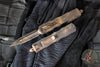 Microtech Dirac OTF Knife- Double Edge- Plague Outbreak Finished Handle- Plague Outbreak Finished Blade 225-1 PLOBS