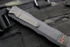 Microtech Dirac Delta OTF Knife- Shadow Edition- Double Edge- Black Handle- Black DLC Part Serrated Blade 227-2 DLCTSH