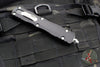 Microtech Dirac Delta OTF Knife- Black Handle- Satin Finished Blade 227-4