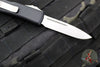 Microtech UTX-85 OTF Auto Knife- Single Edge- Black Handle- Stonewash Blade 231-10