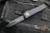 Microtech UTX-85 OTF Knife-Tactical- Single Edge- Black Handle- Black FULL DLC Blade 231-1 DLCT 2019