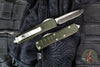 Microtech UTX-85 II OTF Knife- Single Edge- OD Green With Satin Blade 231II-4 ODS