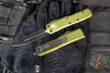 Microtech UTX-85 OD Green OTF Double Edge Knife Black Blade 232-1 OD