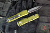 Microtech UTX-85 OD Green OTF Double Edge Knife Black Blade 232-1 OD